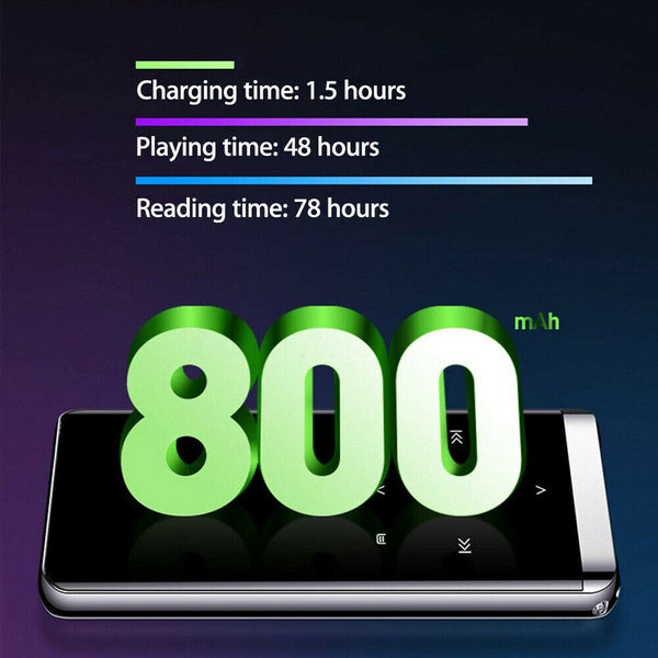 Bluetooth MP4 Player Media FM Radio Voice Recorder HIFI Sport Music Speaker OTG