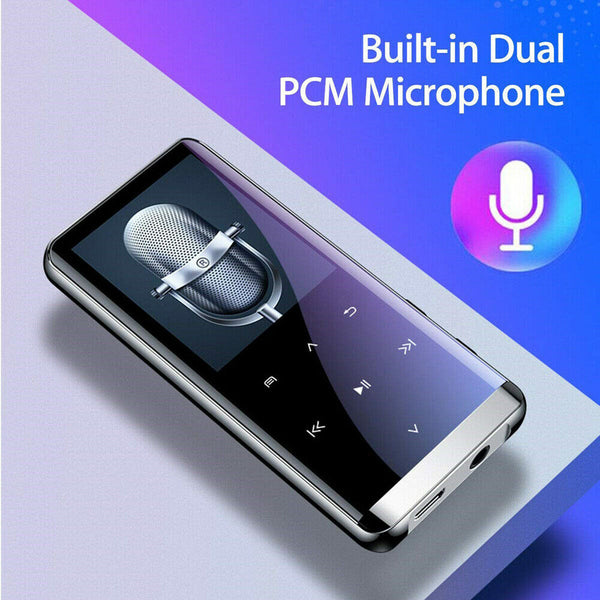 Bluetooth MP4 Player Media FM Radio Voice Recorder HIFI Sport Music Speaker OTG