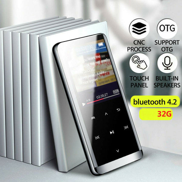 Bluetooth MP4 Player Media FM Radio Voice Recorder HIFI Sport Music Speaker OTG