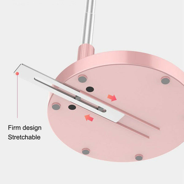 Foldable Folded LED Ring Light Phone Tripod Holder Adjustable Makeup Live Stream