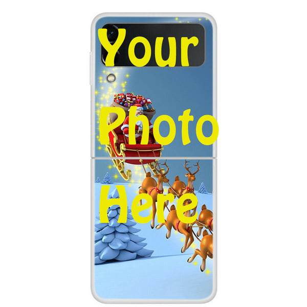 Personalized Soft TPU Rubber Phone Case Cover Custom Made For Samsung Galaxy Z Flip 3 5G Case Cover