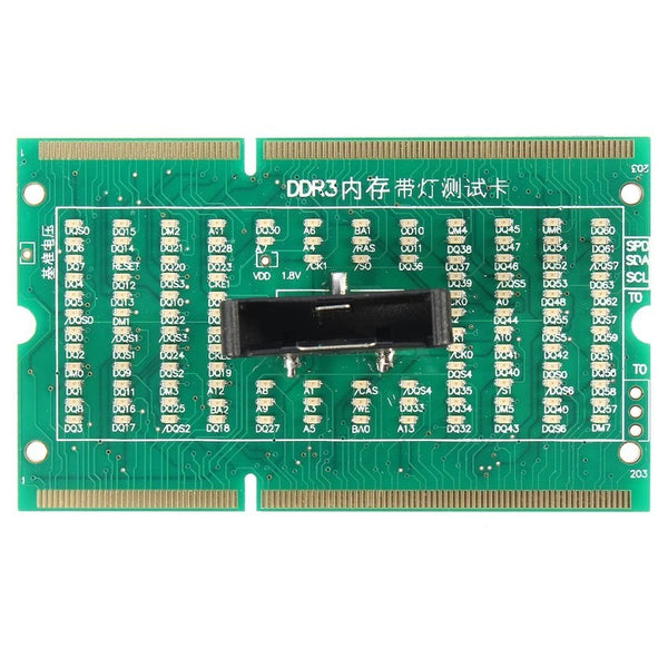 DDR3 memory slot tester card with LED for laptop motherboard Notebook