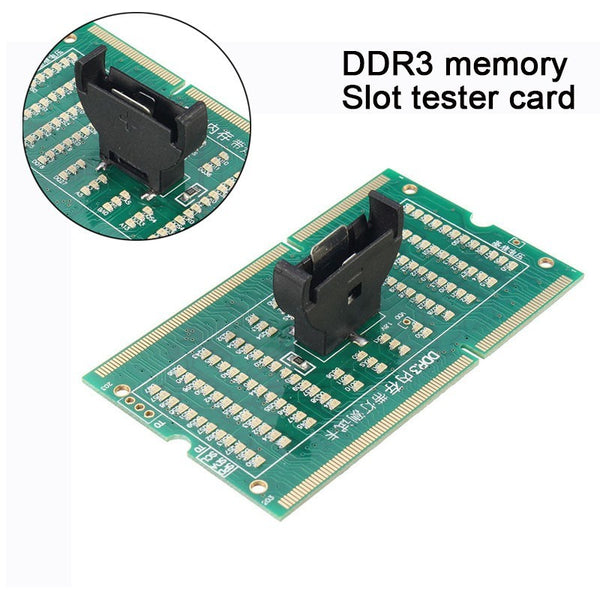 DDR3 memory slot tester card with LED for laptop motherboard Notebook