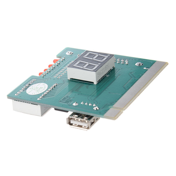 Motherboard USB & PCI Analyser Diagnostic Card Tester for Desktop & Laptop PC