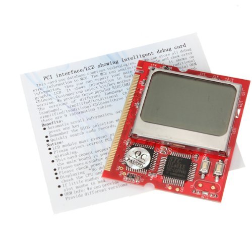 PCI LCD Display Motherboard Diagnostic Debug Card Tester Analyzer Laptop PC