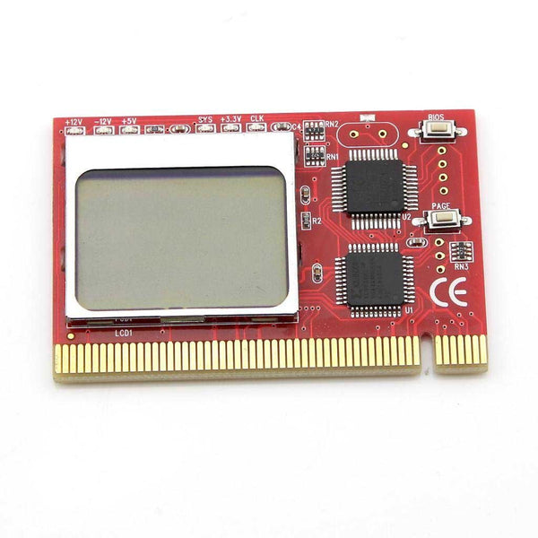 LCD Desktop Display PC Mainboard POST PCI Slot Diagnostic Analyzer Test Card