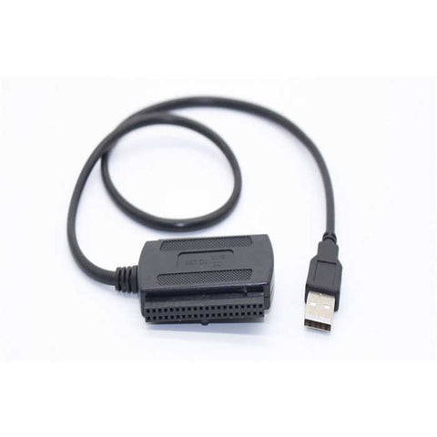 HDD USB 2.0 To IDE 40 pin SATA 2.5" 3.5"Converter Adapter Cable External Hard Disk