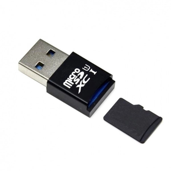 Mini Size USB 3.0 to Micro SD SDXC TF Card Reader with Micro USB5pin OTG Adapter for Tablet Cell Phone