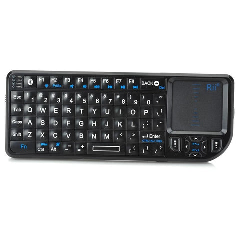RII RT-MWK02 Bluetooth Touchpad Mini Wireless Keyboard Mouse Combo Key Board