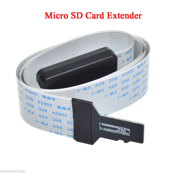 Universal Flexible Micro SD Card Extension Adapter Extender Cable Tester Linker