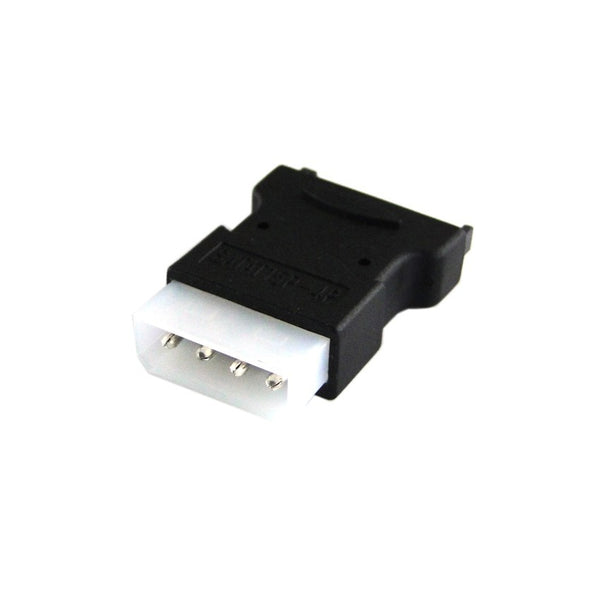 SATA 15 P Pin Power connector male to Molex 4P IDE Male Hard Drive Adapter