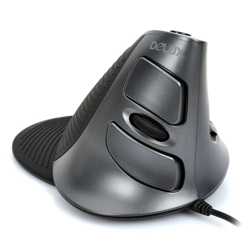 High Precision Wired 2400DPI USB Upright Vertical Optical Mouse Wrist Pain