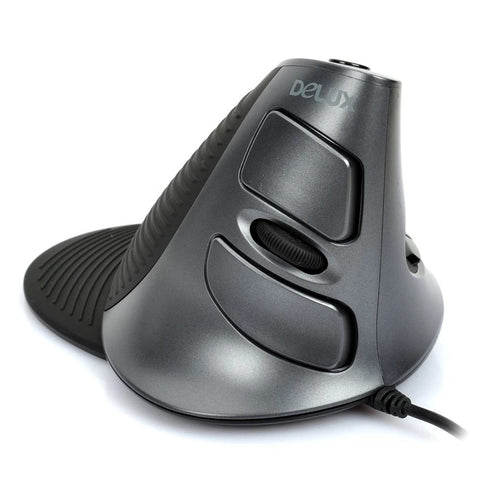 High Precision Wired 2400DPI USB Upright Vertical Optical Mouse Wrist Pain