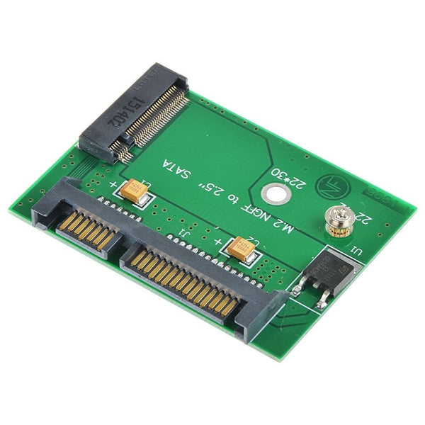 7+15 pin SATA to 22 42mm M.2 NGFF B Key Solid State Drive SSD Adapter Card Board