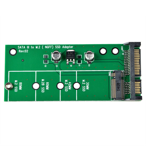 SATA III to M.2 NGFF SSD Disk Converter Adapter Card for DOS Windows Win