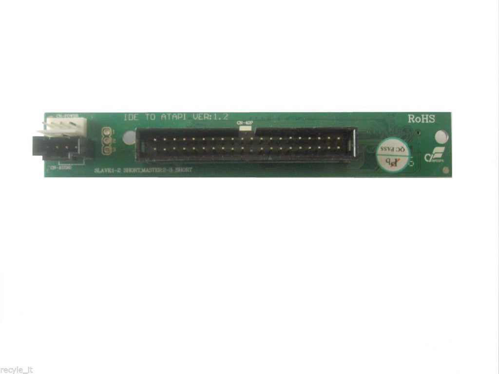 Slim 50 pin IDE Adapter CD-ROM CD-RW DVD drive to 40 pin IDE Connector ...