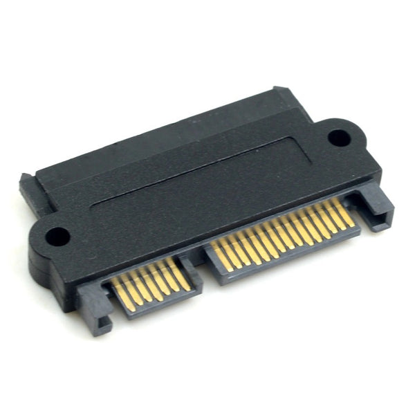 SFF 8482 SAS 22 Pin to 7 Pin + 15 Pin SATA Hard Disk Drive Raid Adapter