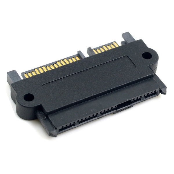SFF 8482 SAS 22 Pin to 7 Pin + 15 Pin SATA Hard Disk Drive Raid Adapter
