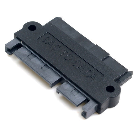 SFF 8482 SAS 22 Pin to 7 Pin + 15 Pin SATA Hard Disk Drive Raid Adapter