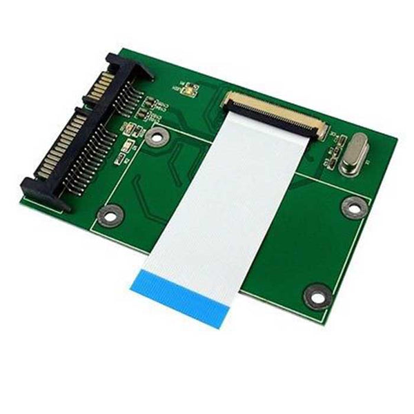 1.8" ZIF LIF CE HDD PC Hard Disk Drive SSD to 7+15 22 Pin SATA Adapter Converter