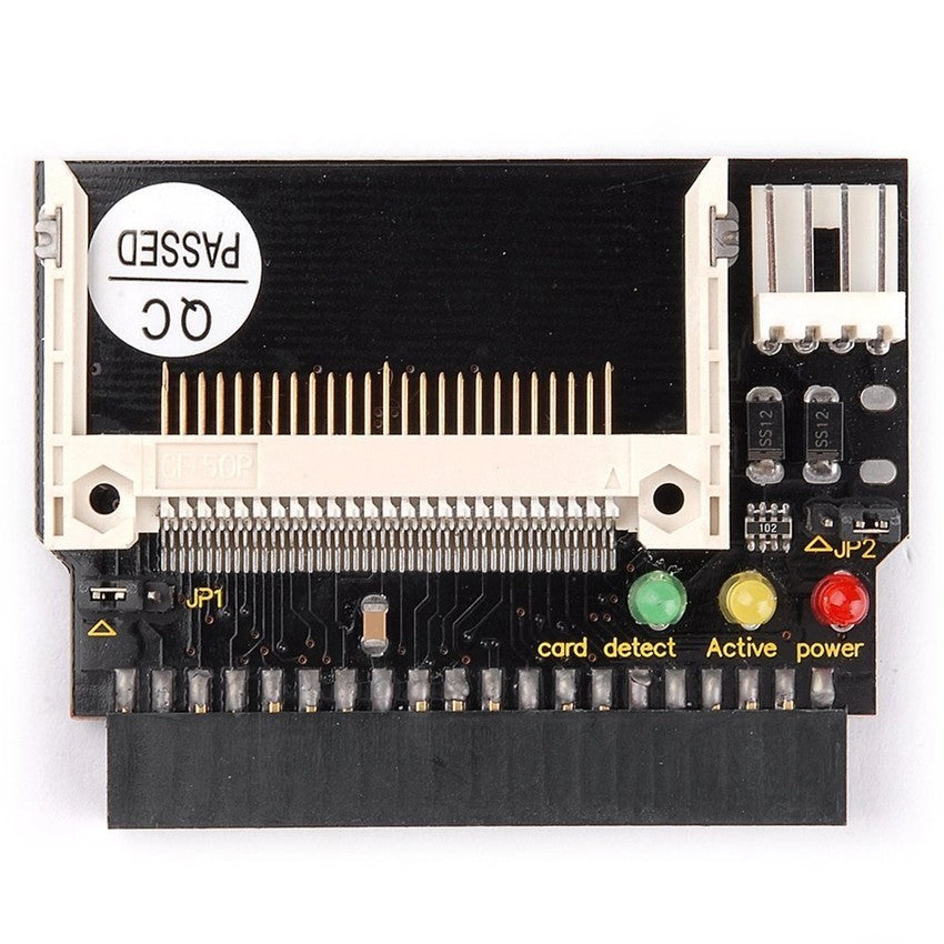 Compact Flash Memory CF I II Type to 40 Pin IDE Converter Adapter Card