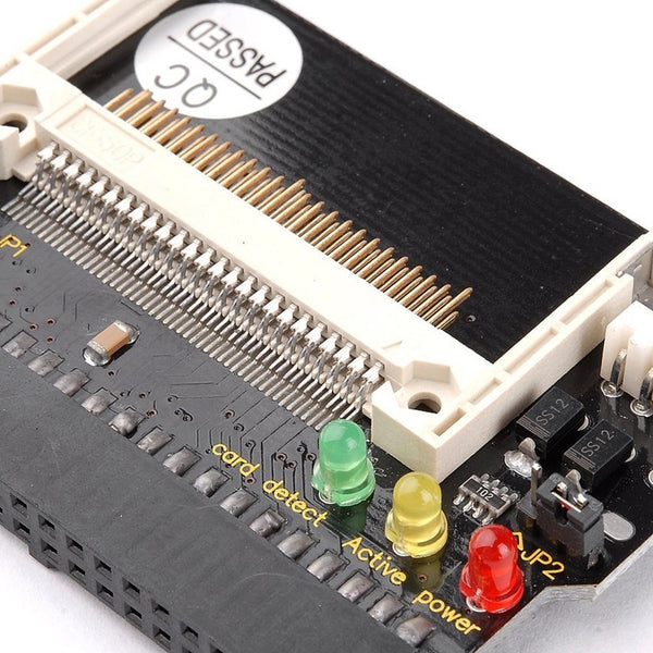 Compact Flash Memory CF I II Type to 40 Pin IDE Converter Adapter Card