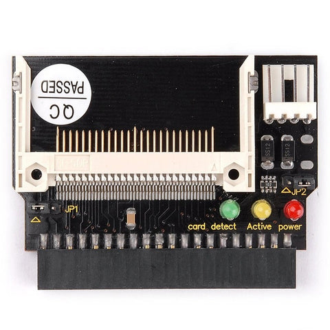 Compact Flash Memory CF I II Type to 40 Pin IDE Converter Adapter Card