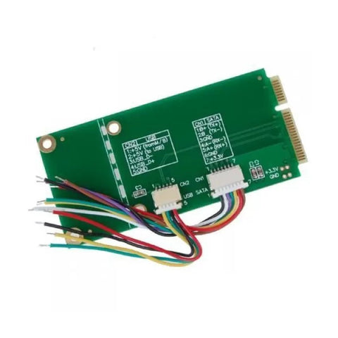 PC SATA USB SSD 3G HSDPA Wifi to Mini PCI-e PCIE DIY Adapter Converter