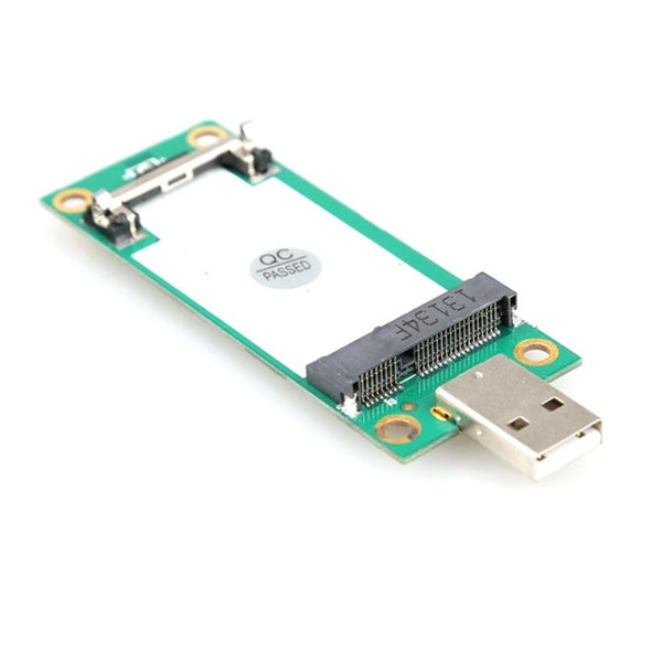 Mini PCI-E PCIE Wireless to USB Adapter Card with SIM Card Slot Test WWAN Module