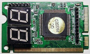 Mini PCI E Mini MiniPCI Debug Hardware CPU Mainboard Error Diagnostic Post Code Card
