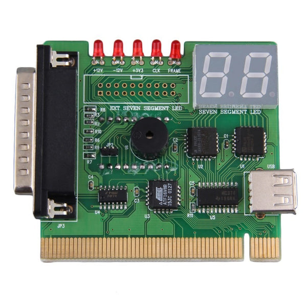 2 Digit USB PCI Motherboard Diagnostic Analyzer Test Card Laptop PC Desktop