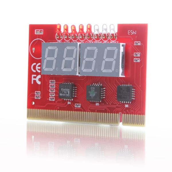 PC 4 digit Code Mainboard Motherboard Diagnostic Analyzer Tester PCI Card