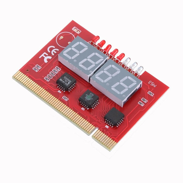 PC 4 digit Code Mainboard Motherboard Diagnostic Analyzer Tester PCI Card