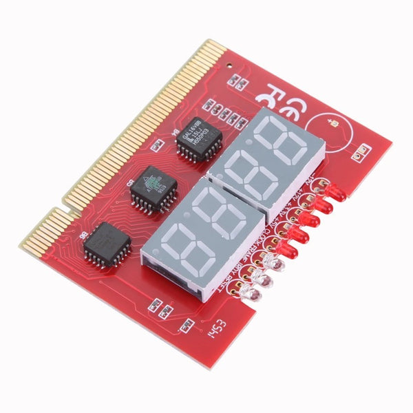 PC 4 digit Code Mainboard Motherboard Diagnostic Analyzer Tester PCI Card