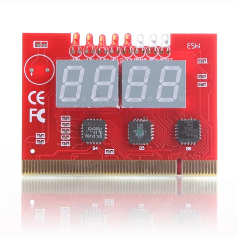 PC 4 digit Code Mainboard Motherboard Diagnostic Analyzer Tester PCI Card