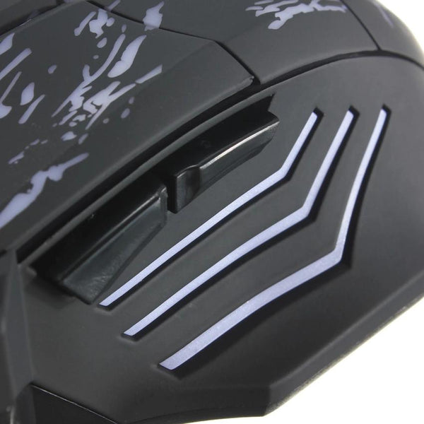 5500 DPI 7 Button LED Optical USB Wired Gaming Mouse Smart Mice PC Laptop Game