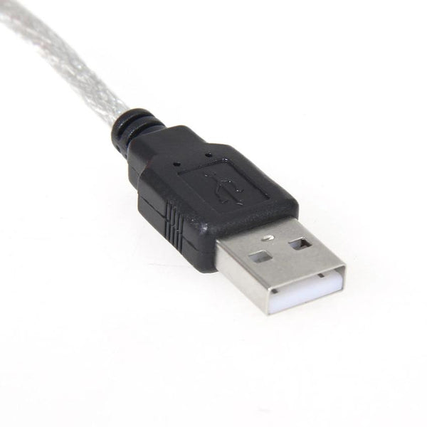 USB Guitar to Laptop PC MAC Interface Link Stereo Audio Cable Recording Adaptor