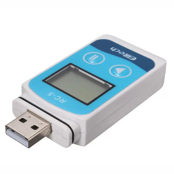 Practical Portable Recorder RC-5 Point Sensor USB Temperature Data Logger Thermo
