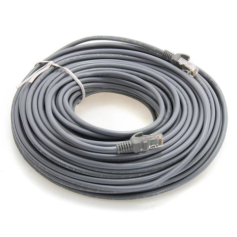 30M 30 Meters CAT5e RJ45 ETHERNET LAN NETWORK PATCH LEAD CORD CABLE