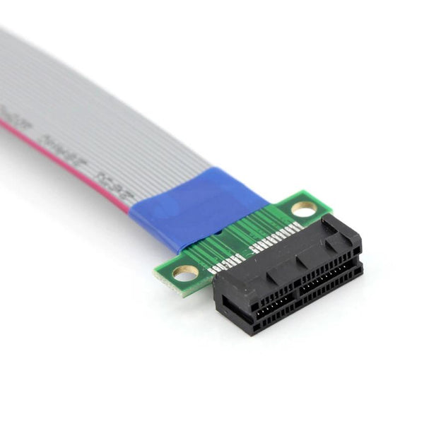 PCI-E Express PCIE PCI E 1X Riser Extender Card w/ FFC Flexible Cable 20cm