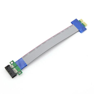 PCI-E Express PCIE PCI E 1X Riser Extender Card w/ FFC Flexible Cable 20cm