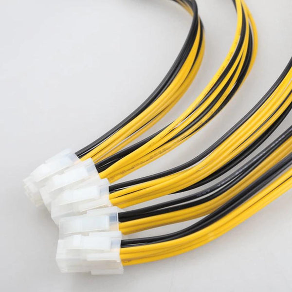 5x ATX 4 Pin Male to 8 Pin Female EPS Power Cable Adapter CPU Power Supply