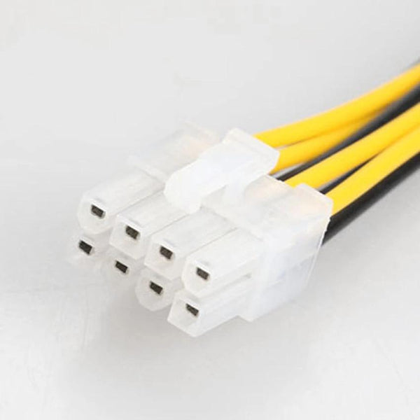 5x ATX 4 Pin Male to 8 Pin Female EPS Power Cable Adapter CPU Power Supply