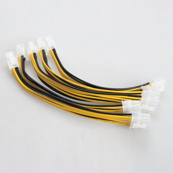 5x ATX 4 Pin Male to 8 Pin Female EPS Power Cable Adapter CPU Power Supply