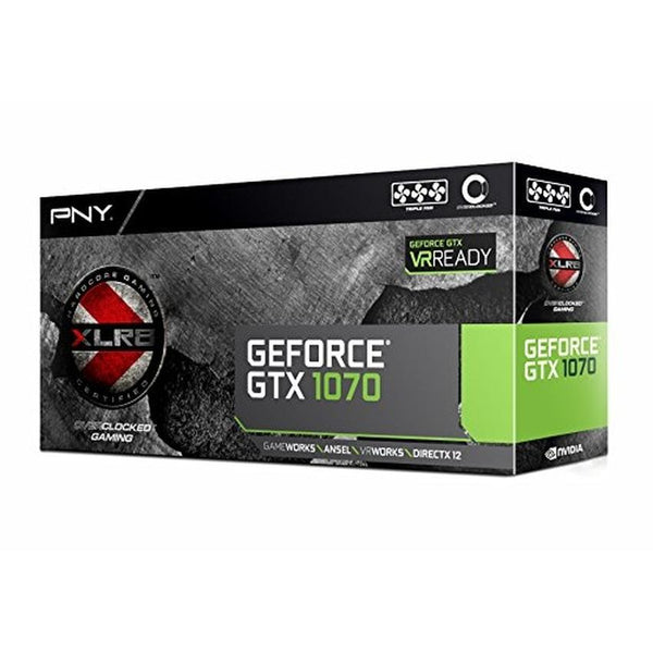 GeForce GTX 1070 8GB XLR8 Gaming Game Overclocked Edition Graphic Display Card