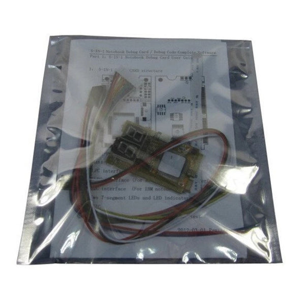 Laptop Notebook PCI-E Mini PCI E LPC I2C ELPC Diagnostic Post Code Tester Card