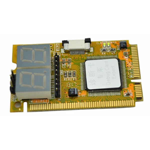 Laptop Notebook PCI-E Mini PCI E LPC I2C ELPC Diagnostic Post Code Tester Card