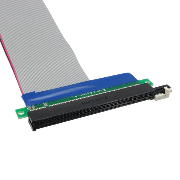 PCI-E PCIE PCI Express 8x to 16x Extension Cable Flex Ribbon 20cm Long