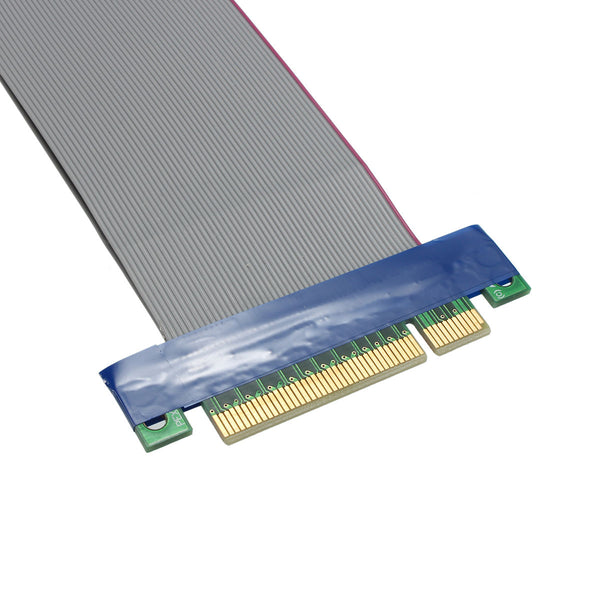 PCI-E PCIE PCI Express 8x to 16x Extension Cable Flex Ribbon 20cm Long