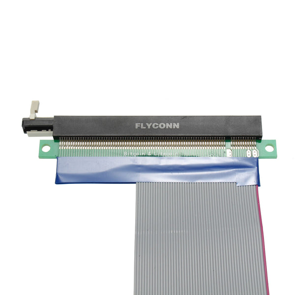 PCI-E PCIE PCI Express 8x to 16x Extension Cable Flex Ribbon 20cm Long